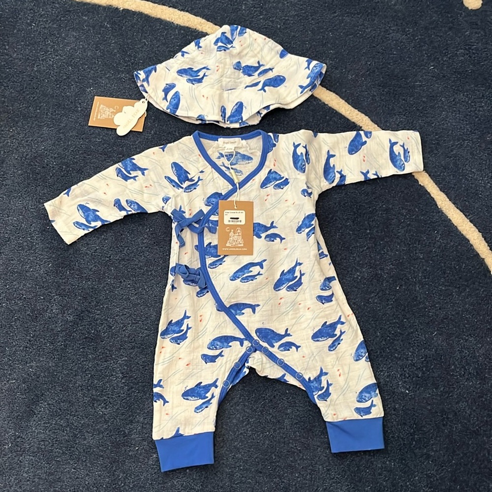 Angel Dear wrap coverall